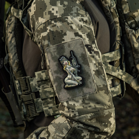M-Tac Naszywka Tactical Girl 5 PVC Skandinavik 