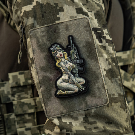 M-Tac Naszywka Tactical Girl 5 PVC Skandinavik 