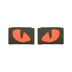 M-Tac naszywka Tiger Eyes Laser Cut (para)  2
