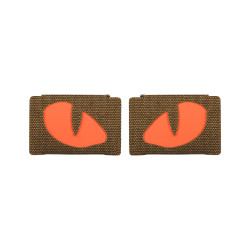 M-Tac naszywka Tiger Eyes Laser Cut (para)  2