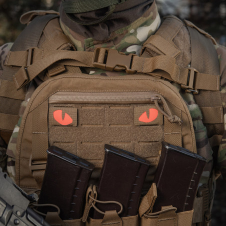 M-Tac naszywka Tiger Eyes Laser Cut (para) 