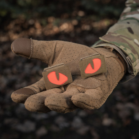 M-Tac naszywka Tiger Eyes Laser Cut (para) 