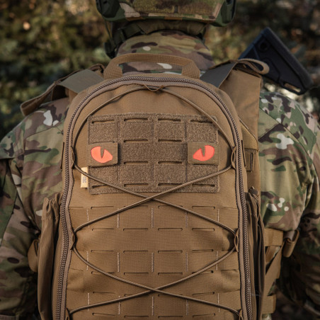 M-Tac naszywka Tiger Eyes Laser Cut (para) 