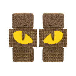 M-Tac naszywka Tiger Eyes Laser Cut (para) 