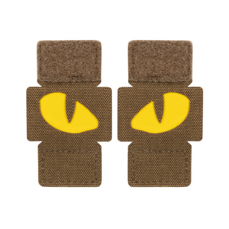 M-Tac naszywka Tiger Eyes Laser Cut (para) 