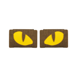 M-Tac naszywka Tiger Eyes Laser Cut (para)  2