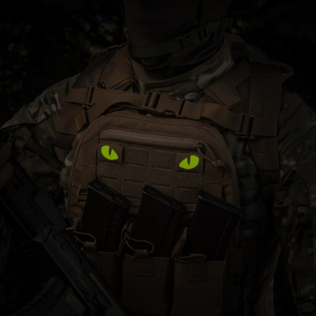 M-Tac naszywka Tiger Eyes Laser Cut (para) 