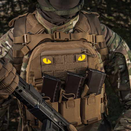 M-Tac naszywka Tiger Eyes Laser Cut (para) 