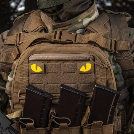 M-Tac naszywka Tiger Eyes Laser Cut (para) 