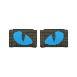M-Tac naszywka Tiger Eyes Laser Cut (para)  2