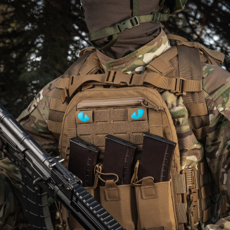 M-Tac naszywka Tiger Eyes Laser Cut (para) 