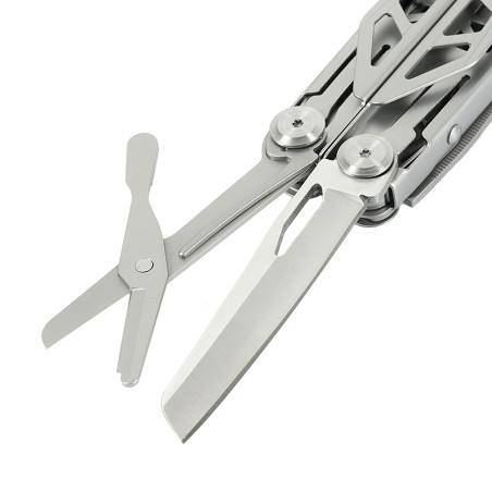 Multitool Type 3 Grey 14w1 – Narzędzie Wielofunkcyjne z Kaburą 