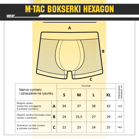 Bokserki Hexagon 
