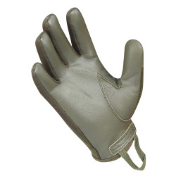 Rękawice Police Skórzane Taktyczne Strzeleckie Olive  2