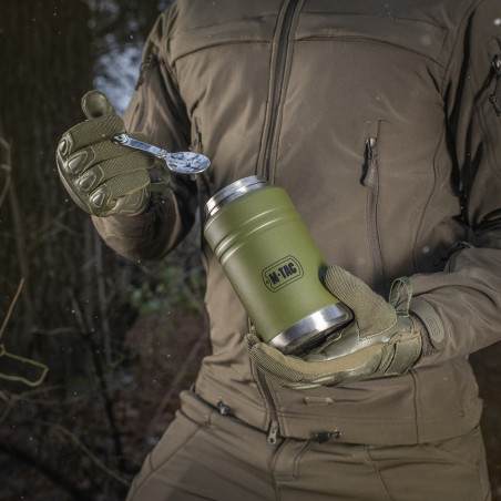 M-Tac Termos na jedzenie z składaną łyżką ze stali nierdzewnej 750 Ml 