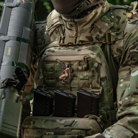 M-Tac Naszywka Tactical girl 9 RPG PVC 