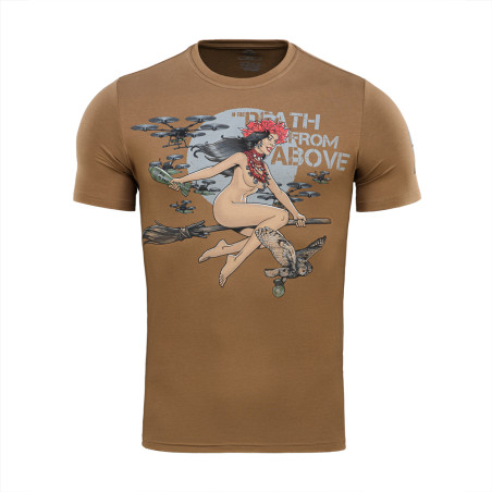 M-Tac Koszulka Death From Above Coyote Brown 2XL 