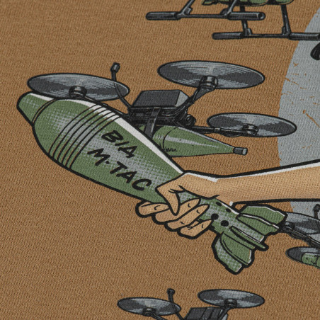 M-Tac Koszulka Death From Above Coyote Brown 2XL 