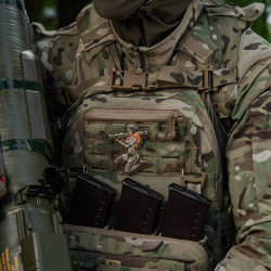 M-Tac Naszywka Tactical girl 10 PVC Tattoo  2