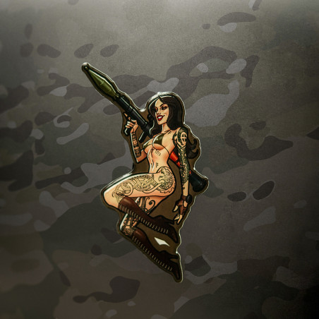 M-Tac Naklejka Tactical girl 9 RPG Skandinavik 