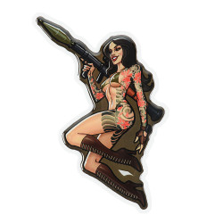 M-Tac Naklejka Tactical girl 9 RPG Yakuza 