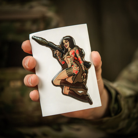 M-Tac Naklejka Tactical girl 9 RPG Yakuza 