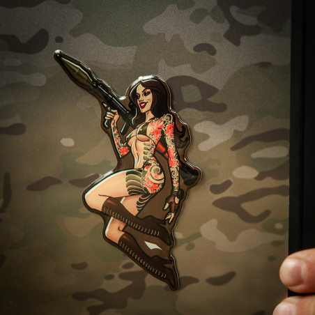 M-Tac Naklejka Tactical girl 9 RPG Yakuza 
