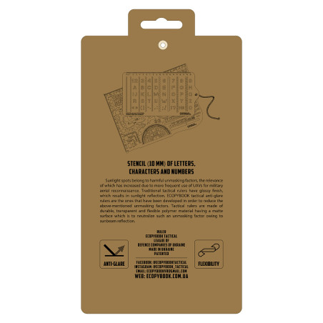 M-Tac Ecopybook Tactical Stencil symbols NATO 