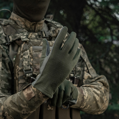 M-Tac Taktyczne Rękawice Nomex Sport Leather 