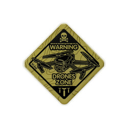 M-Tac Naklejka 3D Drones Zone 