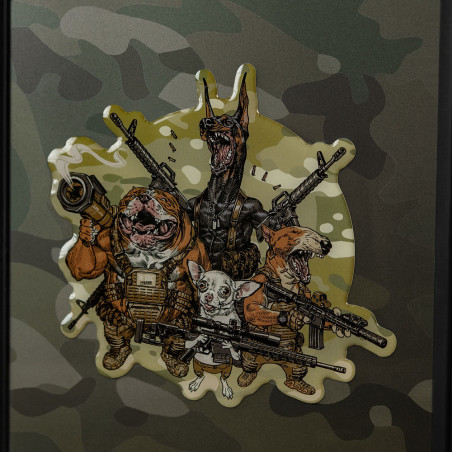 M-Tac Naklejka 3D REX Team 