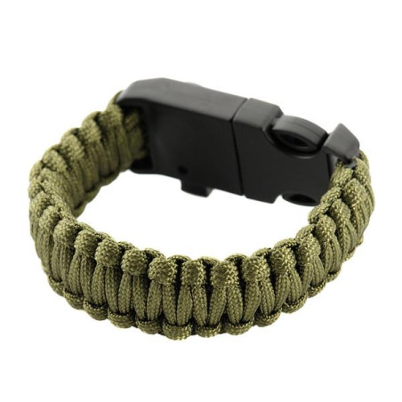M-Tac Bransoletka Paracord z Krzesiwem,Kompasem i Gwizdkiem 
