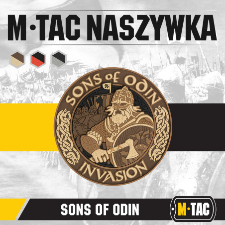 Naszywka Sons of Odin 3D PVC 