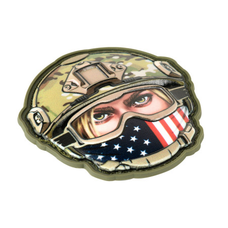 M-Tac naszywka Emoji USA girl ?1 