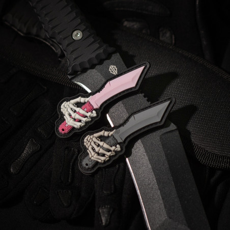 Naszywka Skeleton Knife PVC 