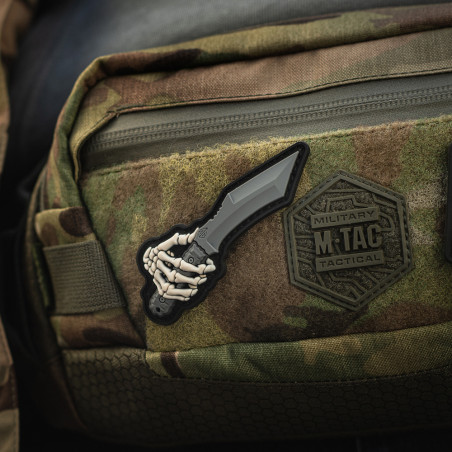 Naszywka Skeleton Knife PVC 