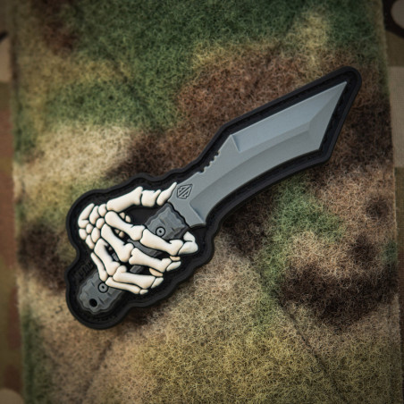 Naszywka Skeleton Knife PVC 