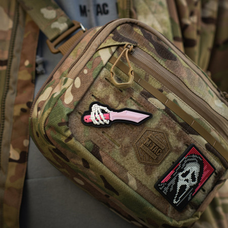 Naszywka Skeleton Knife PVC 