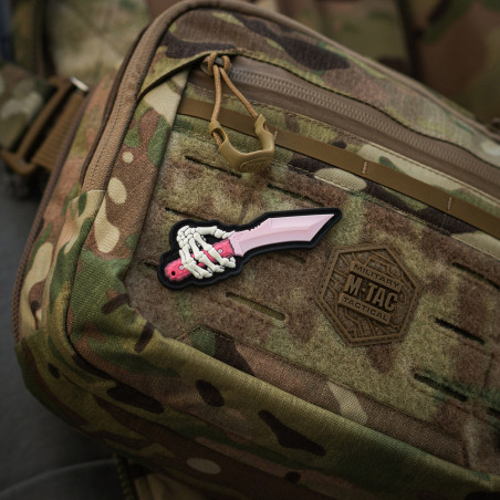 Naszywka Skeleton Knife PVC 