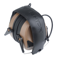Earmor Aktywne ochronniki słuchu M30 Coyote Brown 2