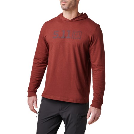 BLUZA 5.11 HOODED LS TEE SPARTAN