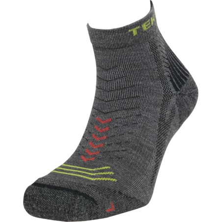 Skarpety z merino Teko ecoRUN Enduro Light Half Cushion 2.0 Granite