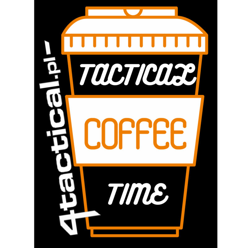 Naklejka 4Tactical Tactical Coffee Time