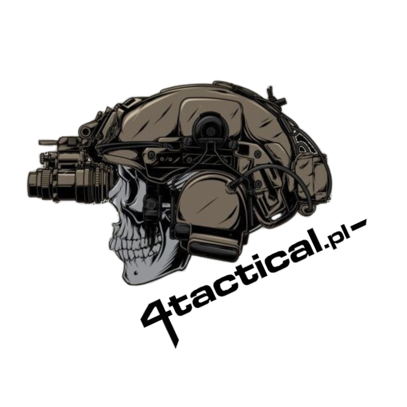 Naklejka 4Tactical Tactical Skull in helmet