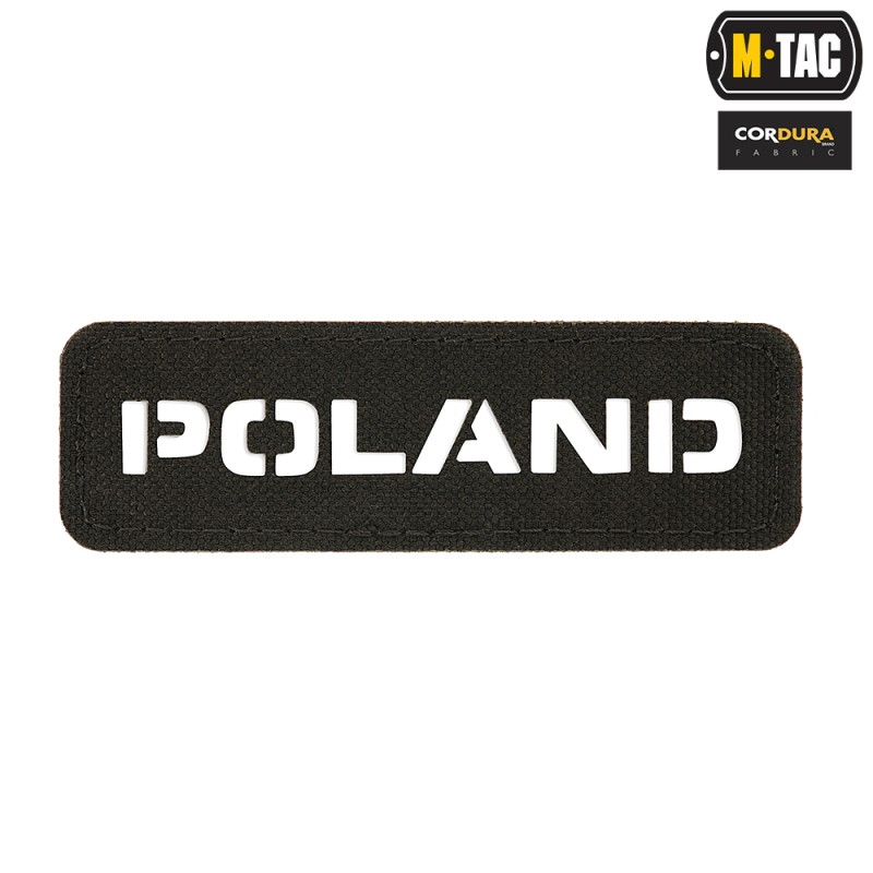 naszywka Poland (przechodzi na wylot) 25х80 Laser Cut - M-Tac