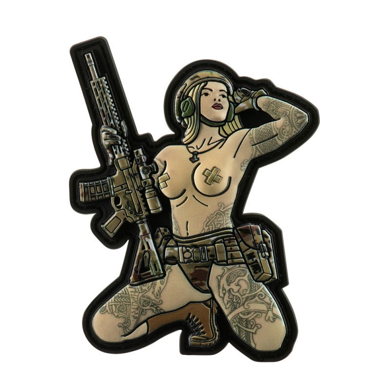 Naszywka Tactical Girl №1 Skandinavik with Mjóllnir PVC - M-Tac