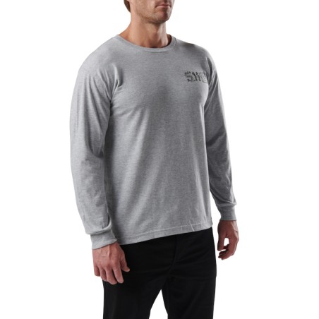Koszula męska 5.11 STAY SHARP L/S TEE HEATHER GREY