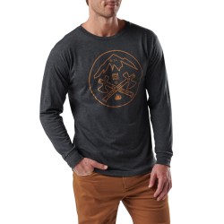 copy of Koszulka męska 5.11 STAY SHARP L/S TEE HEATHER GREY
