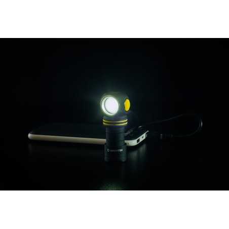 Armytek Elf C1 Micro USB+18350 White