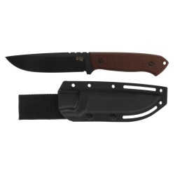 Nóż Za-Pas Ultra Outdoor Brown Micarta Black Cerakote O2